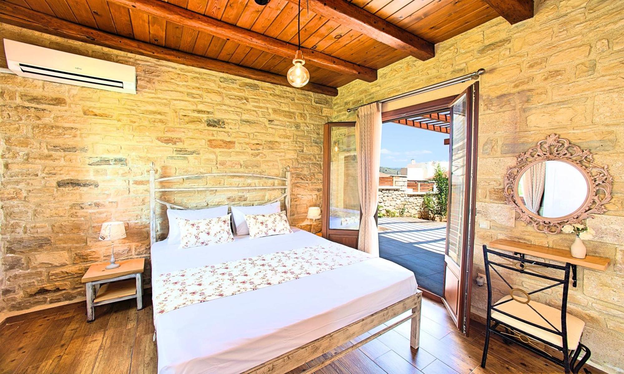 Cretan Sunrise Villa Heated Pool Dhimitroulianá Exterior foto